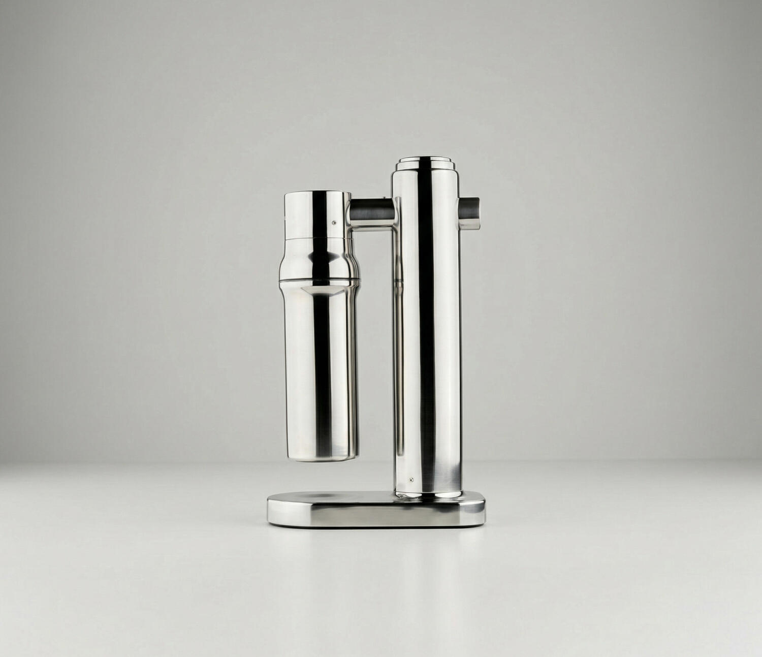 Wassersprudler Edelstahl Glasflasche Wassersprudler Edelstahl Glasflasche