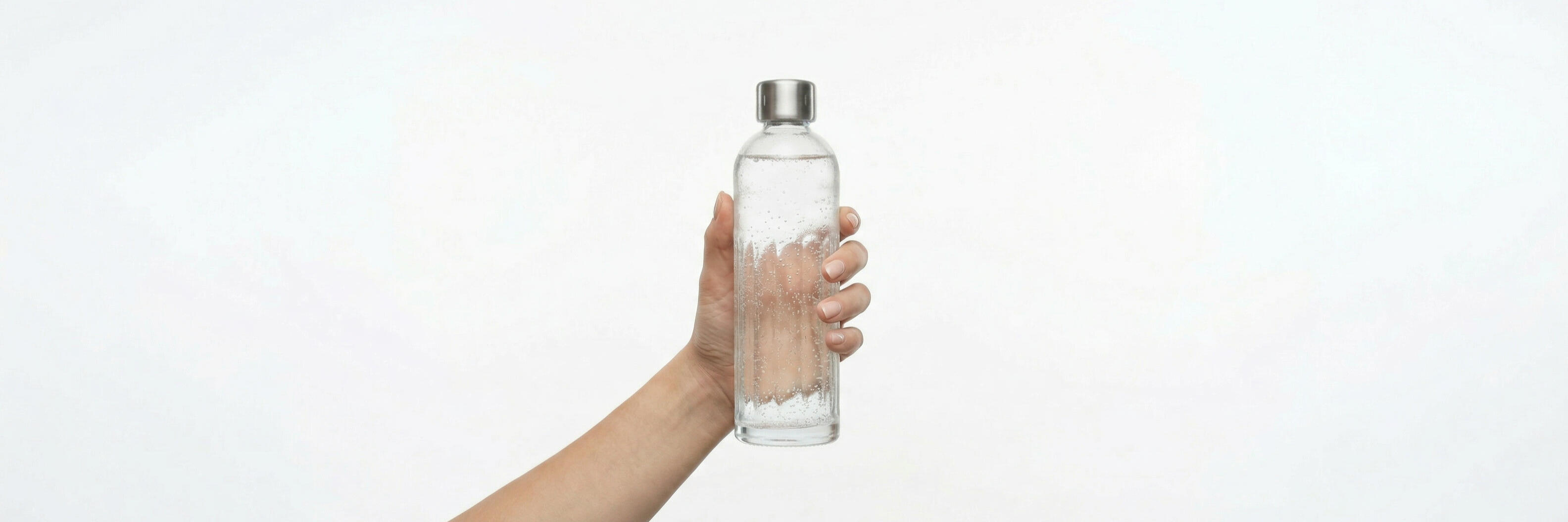 Wassersprudler Glasflasche